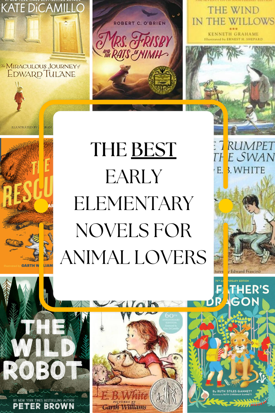 The BEST Early Elementary Novels for Animal Lovers