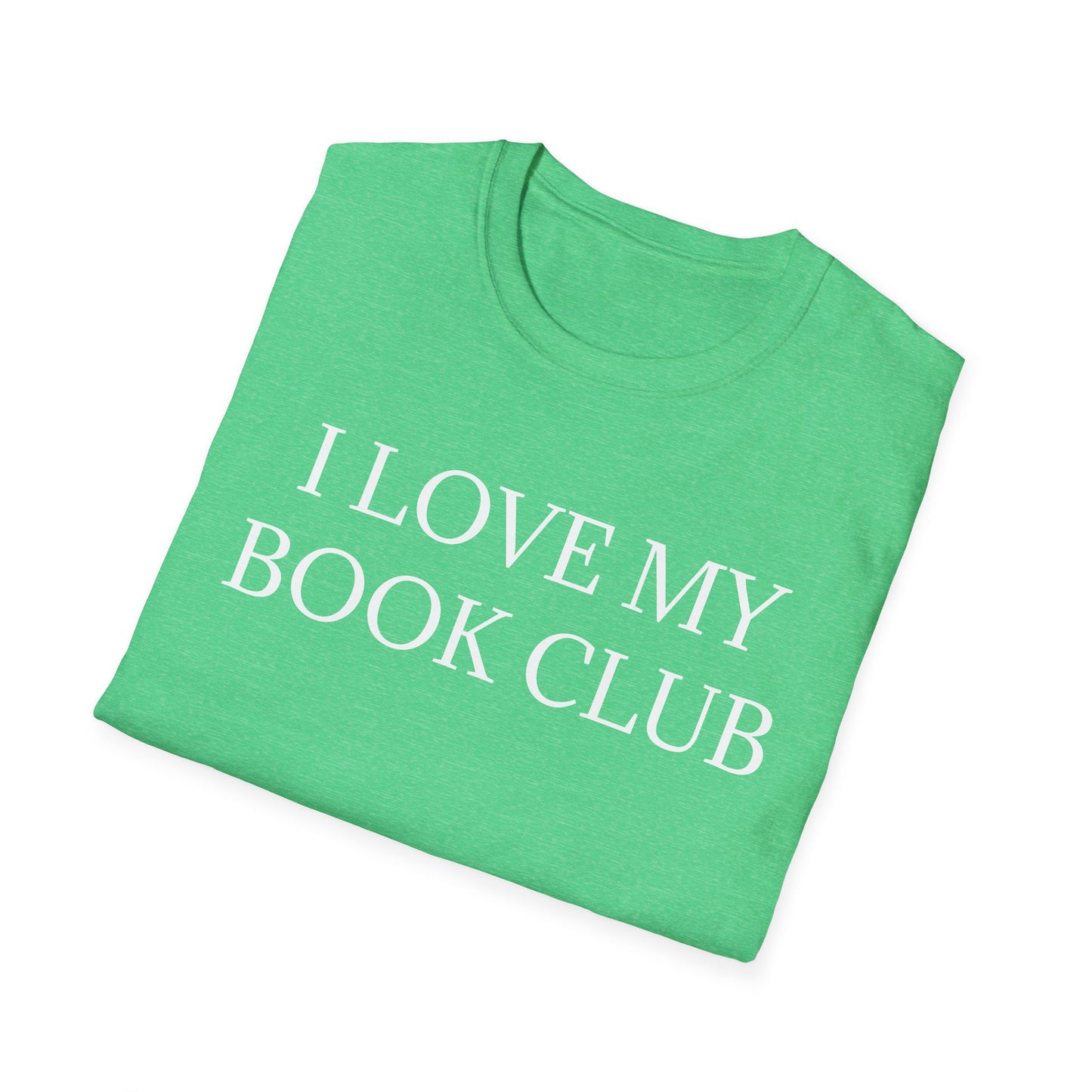 "I Love My Book Club" Softstyle T-Shirt (Adult Sizes)