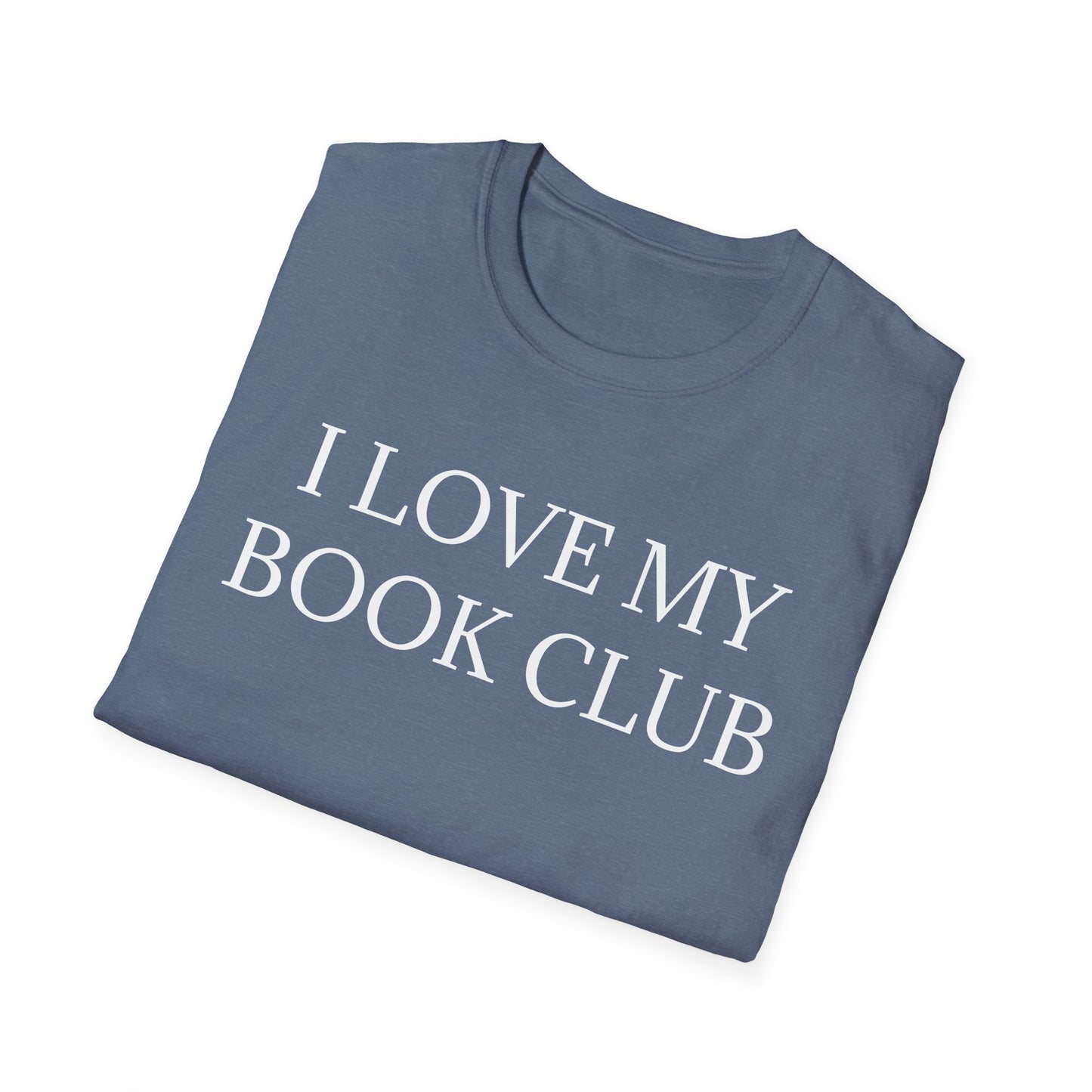 "I Love My Book Club" Softstyle T-Shirt (Adult Sizes)